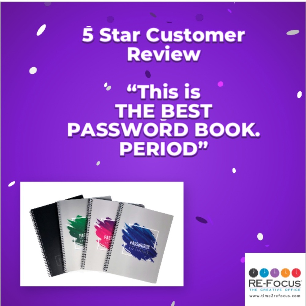 Best password keeper book! 11 styles to choose I use the large one CEO Angela S.